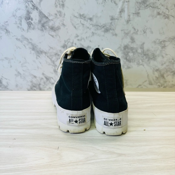 Converse Chuck Taylor All Star High Lugged Black Women’s Size US 7-565901C - Picture 5 of 7
